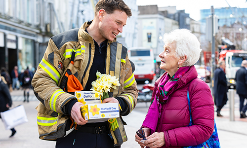 Street sales volunteer fundraiser image