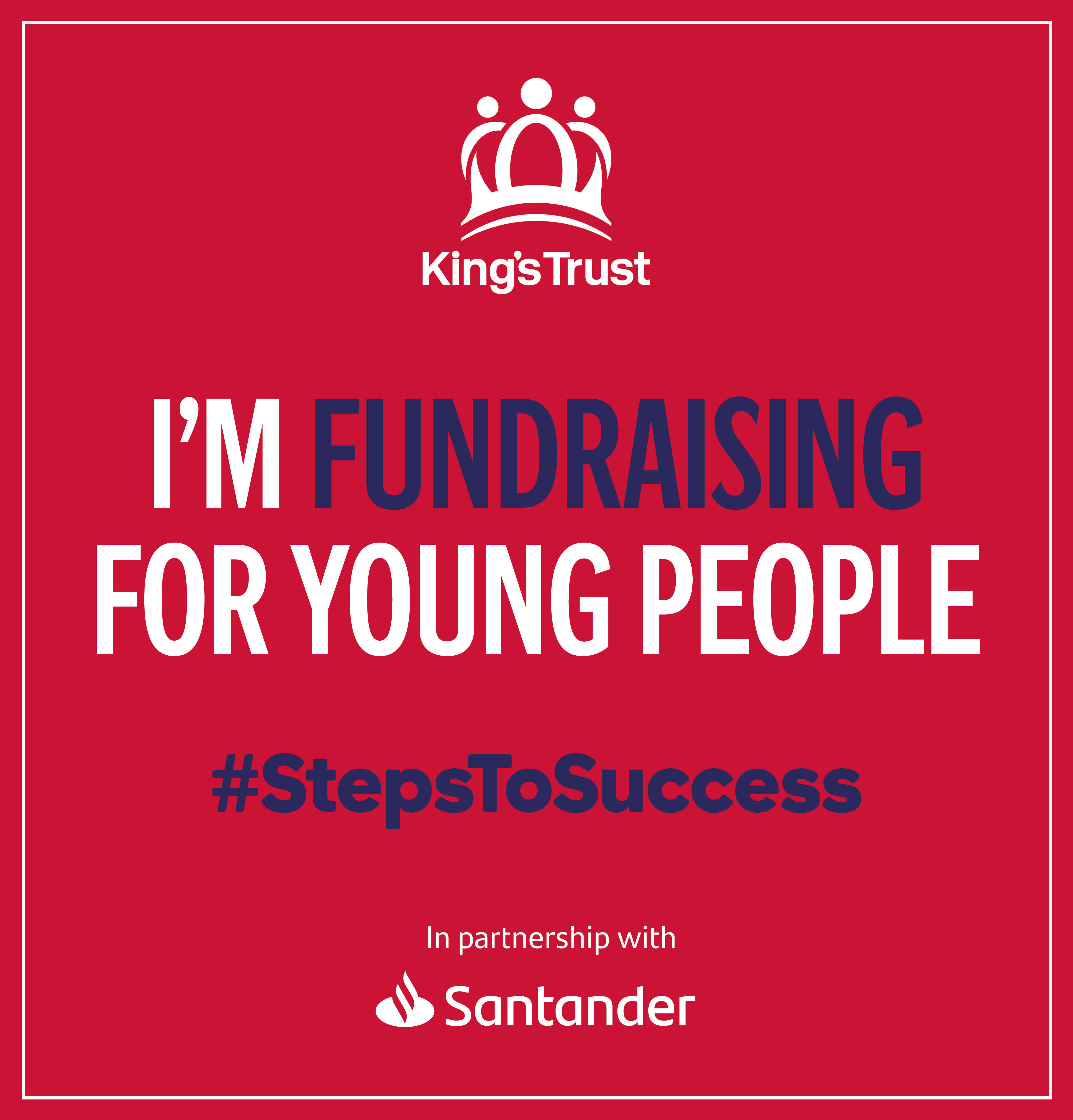 Steps to Success Social Shareable - I'm fundraising