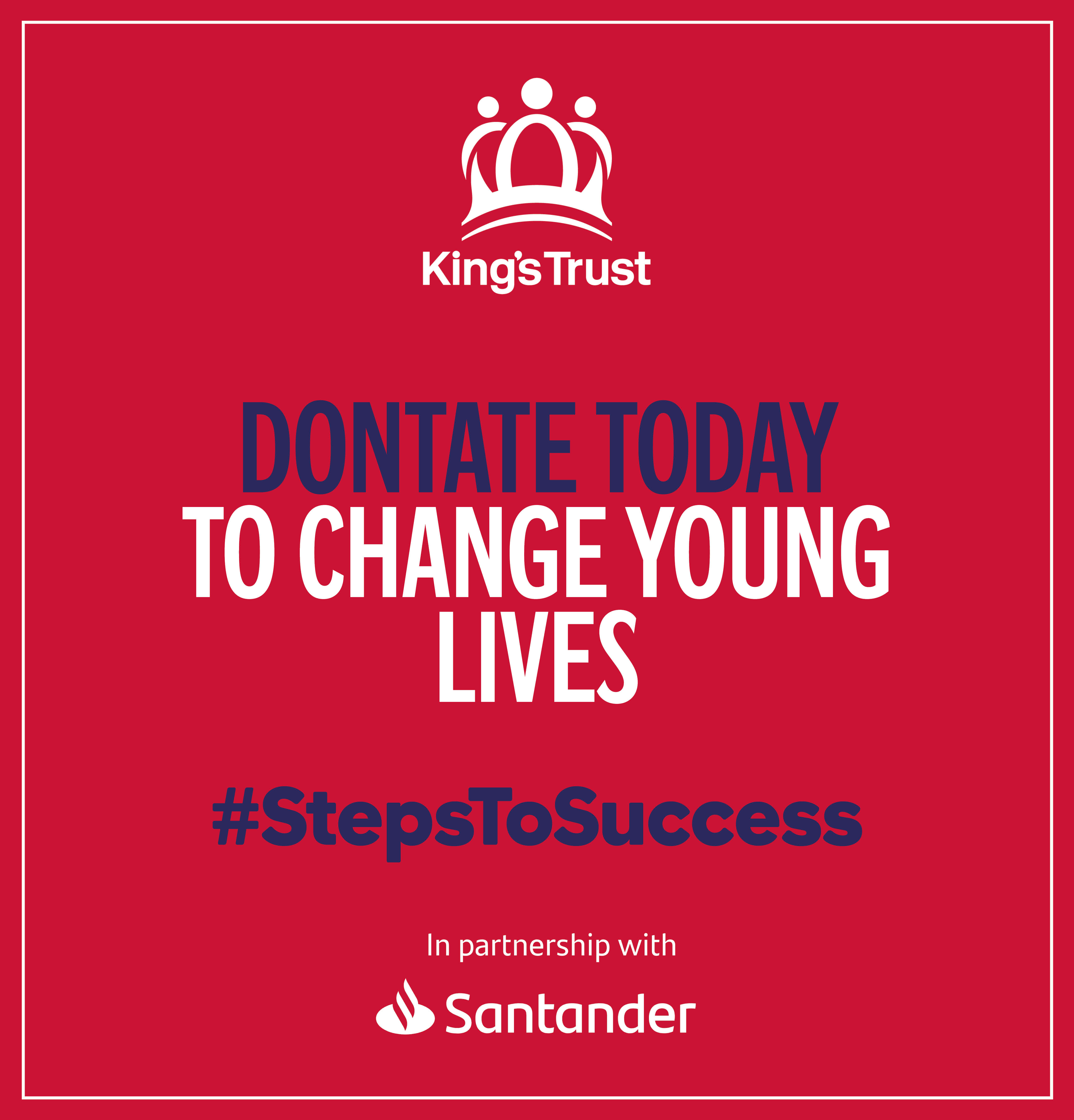 Steps to Success Social Shareable - Donate