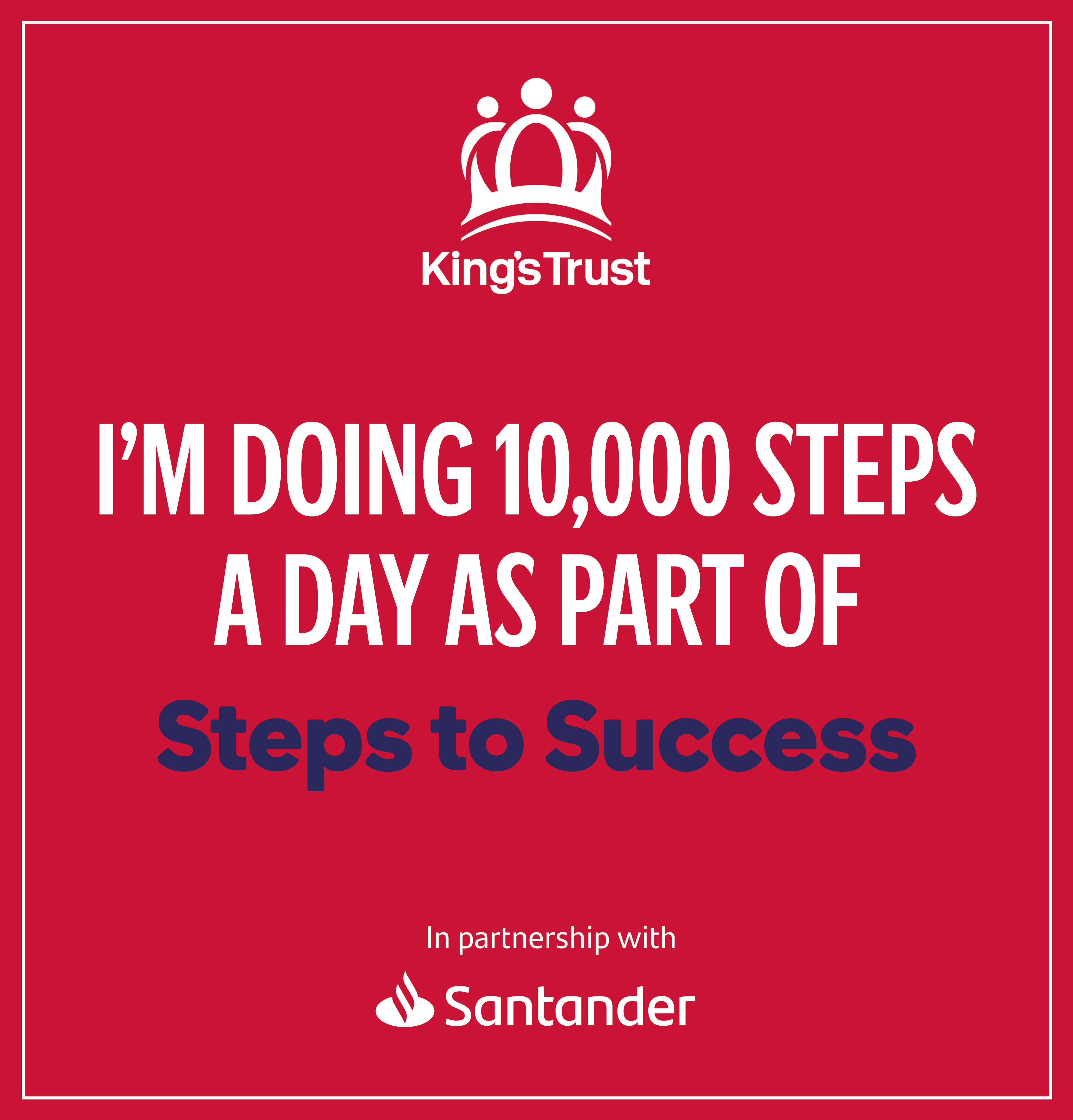 Steps to Success Social Shareable - I'm doing 10,000 steps