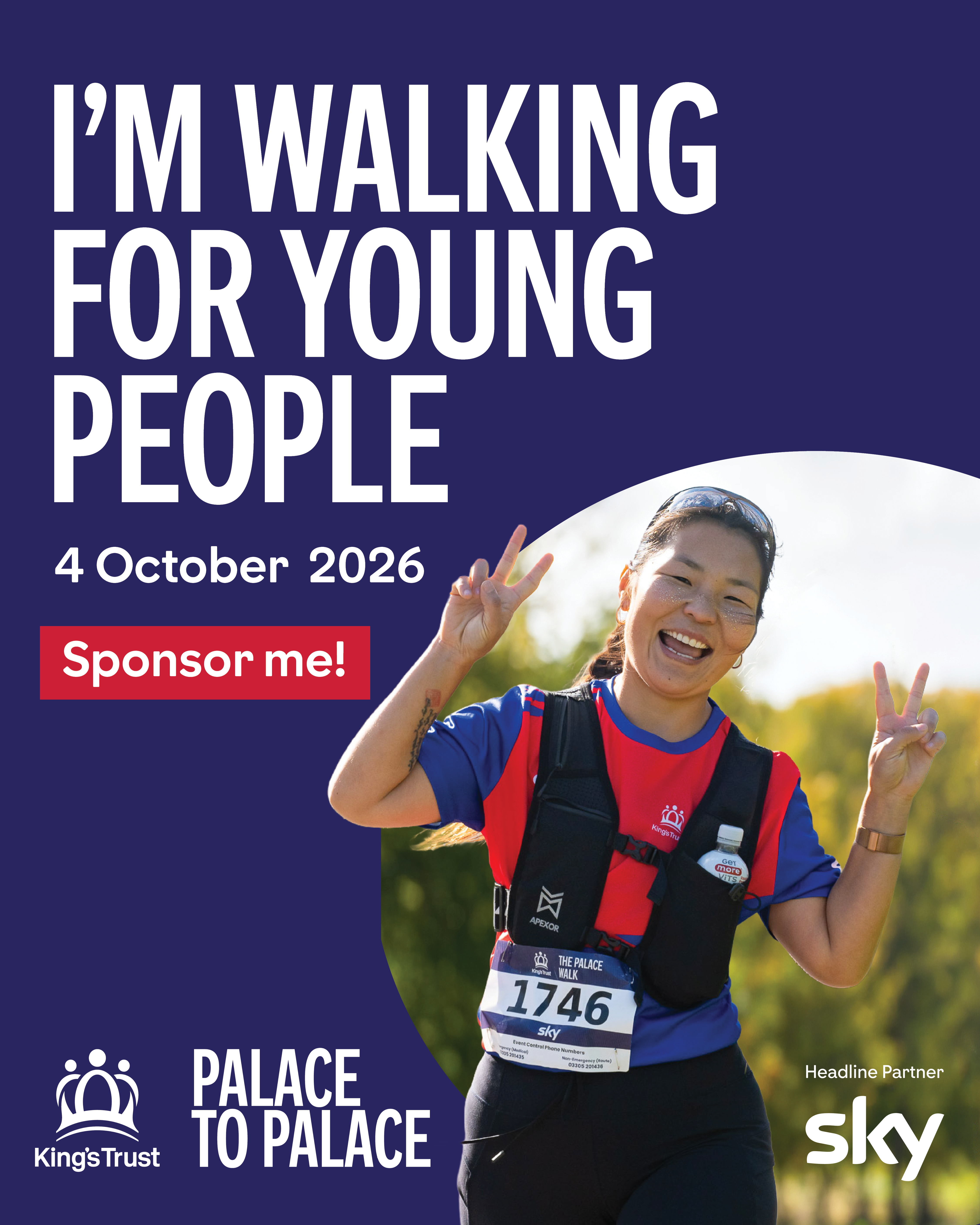The Palace Walk 2026 - Sponsor Me