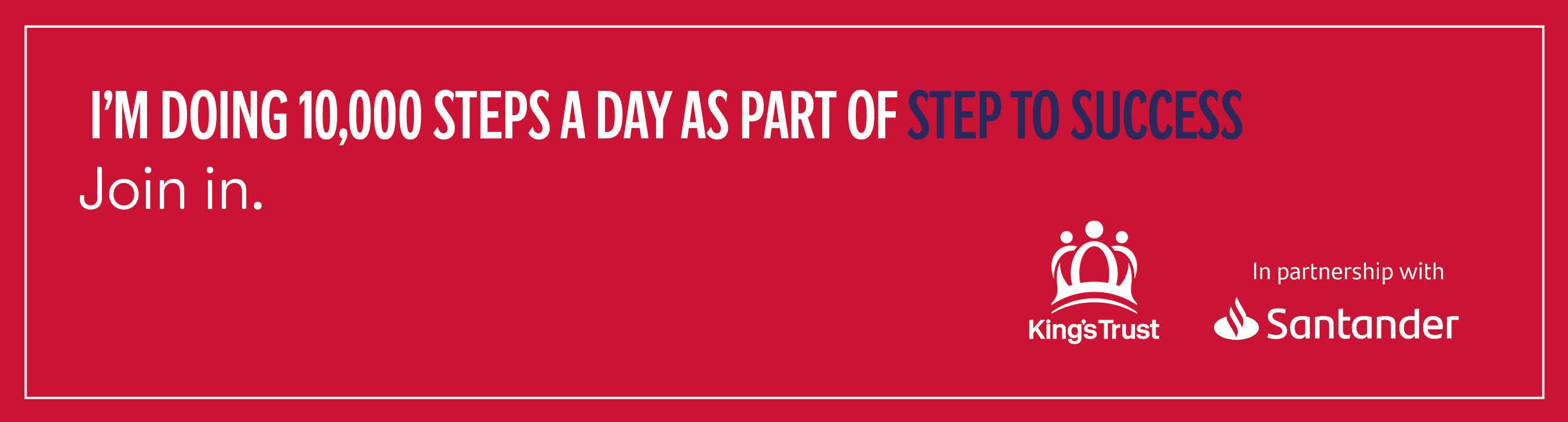 Steps to Success Email Banner - Join me
