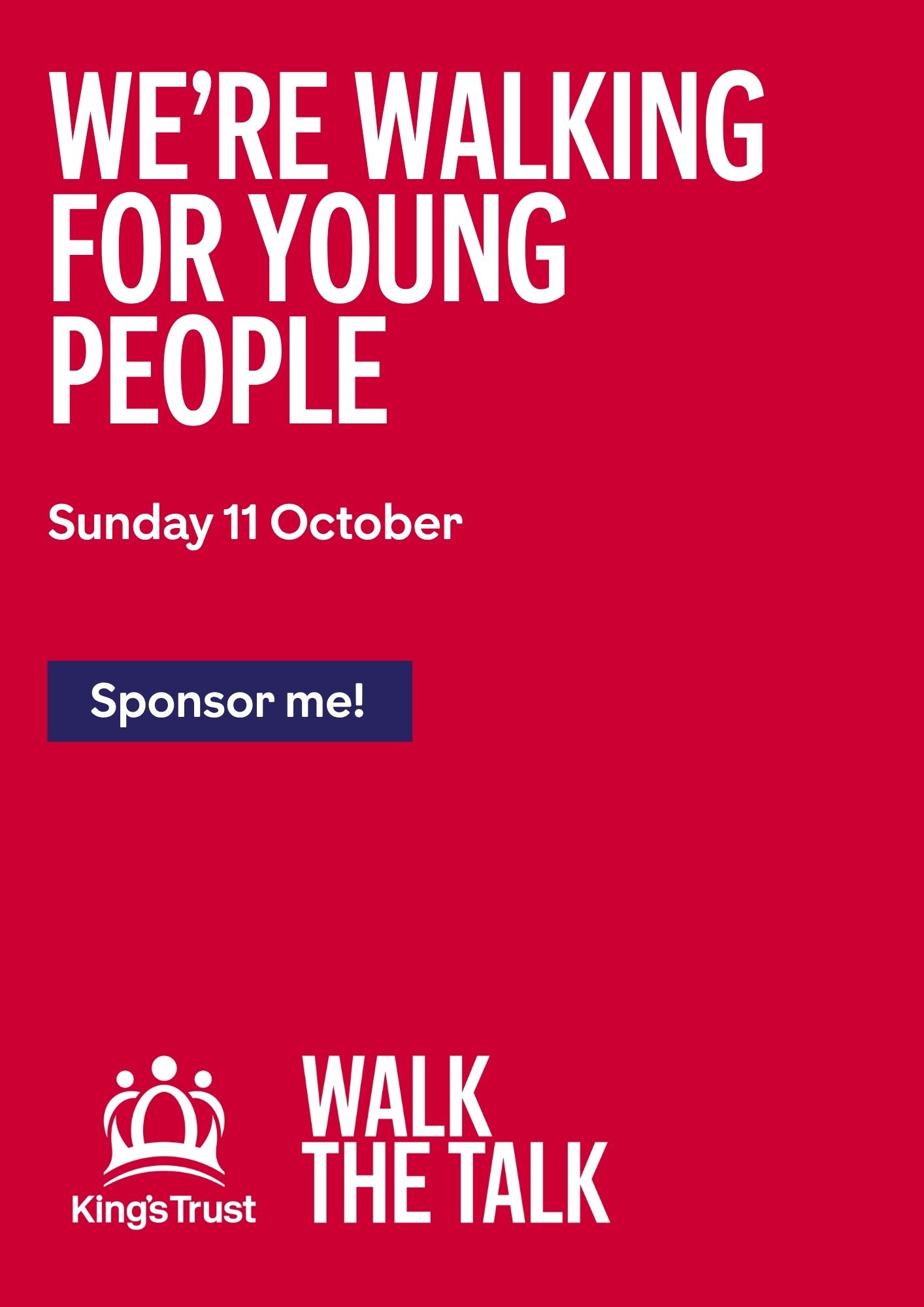 Walk the Talk 2026 - Instagram shareable 1